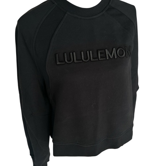 lululemon athletica Tops - lululemon athletica Black Scuba Sweatshirt